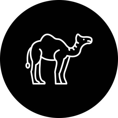 Deve Simgesi Vektör tasarımı