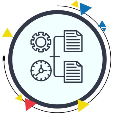 Zaman Yönetimi Üst Düzey Temiz Dijital Sanat Düzeni