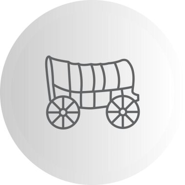 Eski Wagon Seçkin Markalaştırma Vektör Varlığı