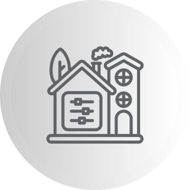 Home Controls Stylish Refined Branding Vector Feature