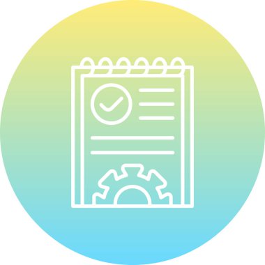 Project web icon vector illustration