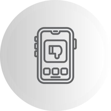 Mobil Sevmeme Asgari Yüksek Çözünürlüklü Vektör Düzeni