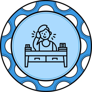 Odaklanmayan Yaratıcı İşlevsel Web Grafik Sembolü