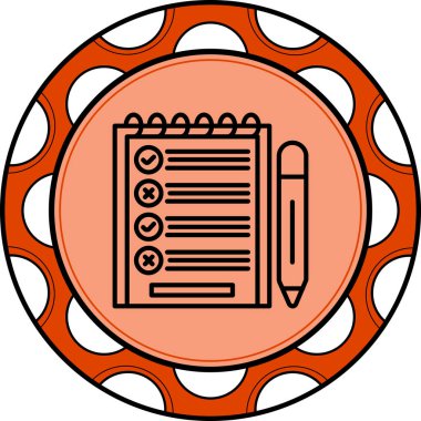 Proje web simgesi vektör illüstrasyonu