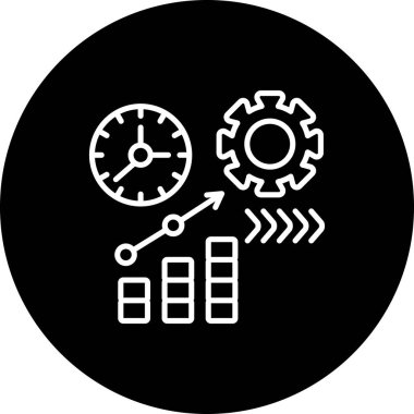 Gelişmiş Zaman İşlevsel Web Arayüzü Sembolü