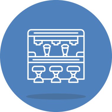 Çubuk Sayacı Yaratıcı Eşsiz Markalaştırma Vektörü Elemanı