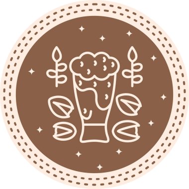 Pistachio Ayrı Profesyonel Yaratıcı Grafik Elementi