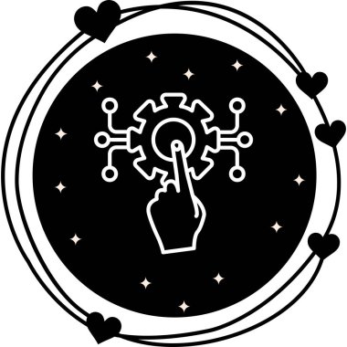 Dijital Dönüşüm Profesyonel Yenilikçi Düz Tasarım Düzeni