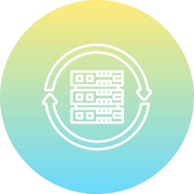 Eşzamanlama Sunucusu Stili Temiz Ürün Tasarımı Nesnesi