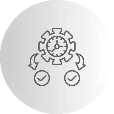 Zaman Yönetimi Yaratıcı Yüksek Çözünürlüklü Grafik Elementi