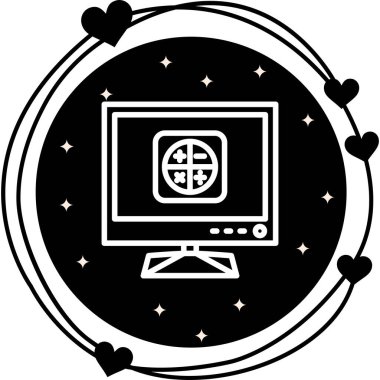 Tv Hesaplayıcı Gelişmiş Yaratıcı Arayüz Grafiksel Şekli