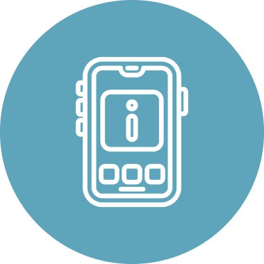 telefon simgesi, vektör illüstrasyonu basit tasarım.