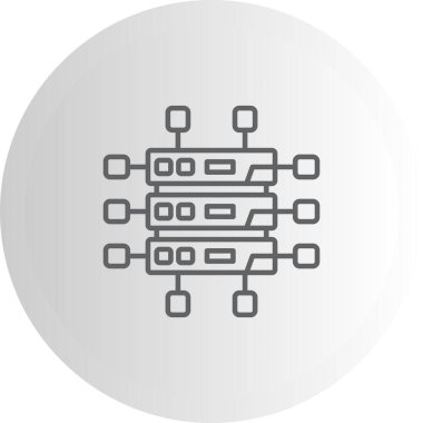 Veri Ağı Yenilikçi Çağdaş Web Tasarımı Düzeni