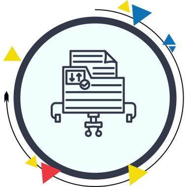 Dosya Aktarımı Protokol Premium Dengeli Ürün Tasarımı Nesnesi