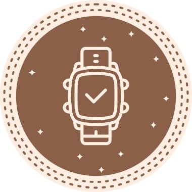 Akıllı Saat Tik Şık Modern Sanat Sembolü