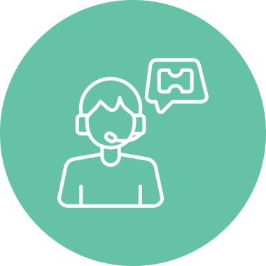 Seyahat Temsilcisi Asgari Yaratıcı Grafik Nesnesi