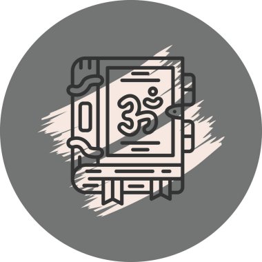 Om Defteri Profesyonel Düz Sanat Düzenlemesi