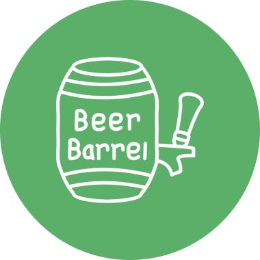 Fıçı Birası Yaratıcı Eşsiz Ürün Tasarım Elemanı