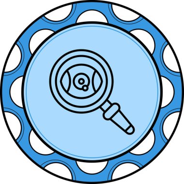 Göz Tanıma Özel Profesyonel Yaratıcı Grafik Elementi