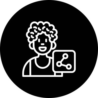 Web simge vektör çizim paylaşmak