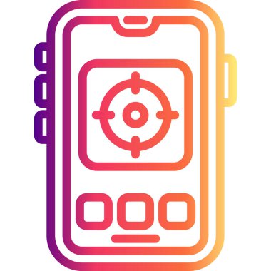 hedef web simge vektör çizim