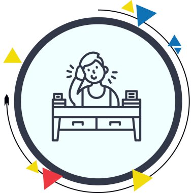 Odaklanmayan Modern Dengelenmiş Markalaştırma Vektörü Sembolü