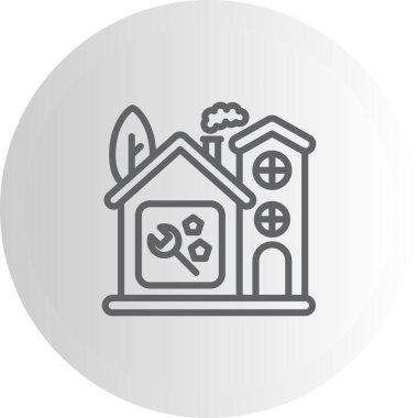 Home Maintenance Balanced Professional Flat Art Layout