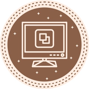 Web simgesi vektör illüstrasyonunu kopyala