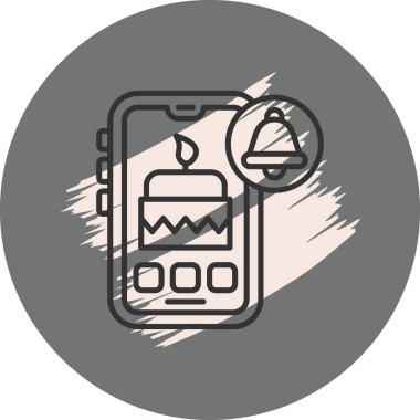 Doğumgünü Dengeli Profesyonel Markalaşma Grafik Sembolü