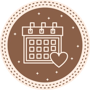 Favori Şık Dijital Tasarım Sembolü