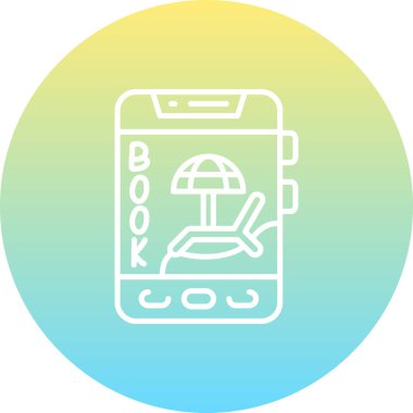 Seyahat Rezervasyonu Modern Soyut Yaratıcı Tasarım Varlığı