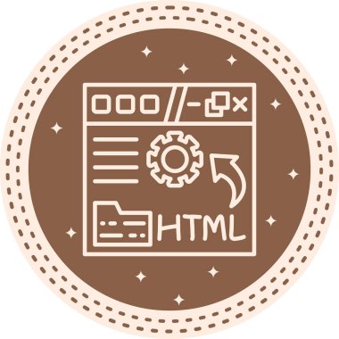 Web sitesi Html Yaratıcı Minimum Vektör Sanatı Özelliği