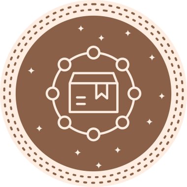 Sosyal Paylaşım Ayırt İşlevsel Damgalama Grafiksel Elementi