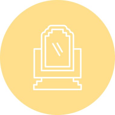 Ayna Stili Özel Vektör Tasarım Varlığı