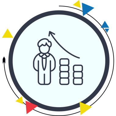 Kariyer Geliştirme Seçkin Markalaştırma Vektör Varlığı