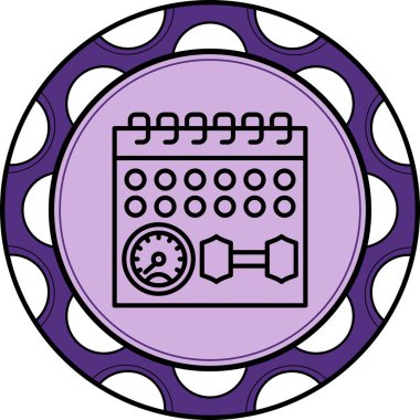 Çalışma Ay Stili Düz Kullanıcı Arayüzü Özelliği