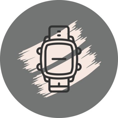 Akıllı Saat Dengeli Yenilikçi Ürün Grafiksel Elementi Çıkarttı