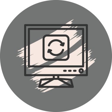 Tv Geri Dönüşüm Belirgin Vibrant Dijital Grafik Özelliği