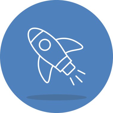 Başlangıç Satırı Simgesi, Vektör İllüstrasyonu