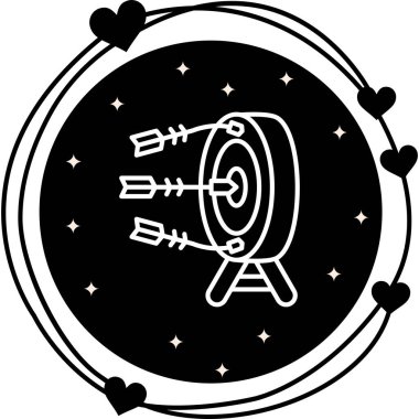 hedef web simge vektör çizim