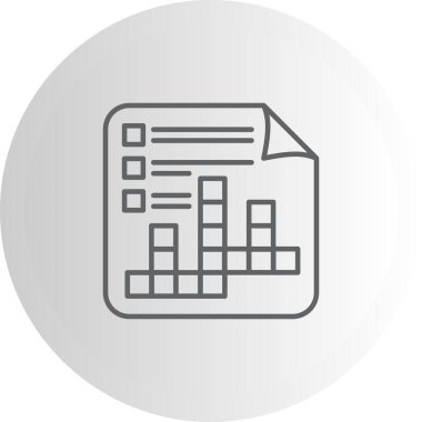 Bulmaca Satırı Simgesi, Beyaz Arkaplanda Basit Görüntü 