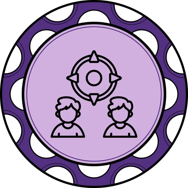 hedef web simge vektör çizim