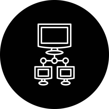 Bilgisayar Ağları Yenilikçi Modern Yaratıcı Grafik Özelliği