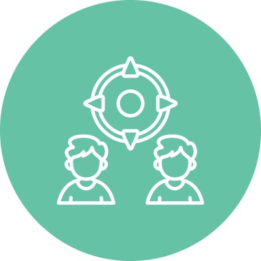 hedef web simge vektör çizim