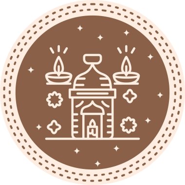 mum ağ ikonu vektör illüstrasyonu