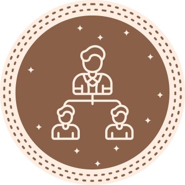 iş liderliği, web basit simgesi