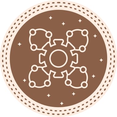 Eşsiz Çerçeve Soyut Damgalama Grafik ŞekliName