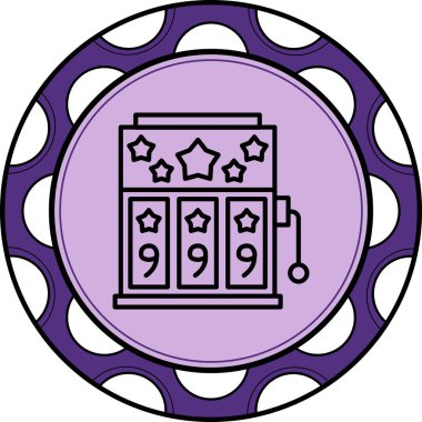 Slot Makinesi Temizlenmiş Dijital Grafik Düzeni