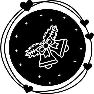 Noel Çanı Kalın Web Grafik Çizimi