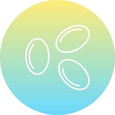 Kırmızı Kan Hücreleri Web simgesi vektör çizimi